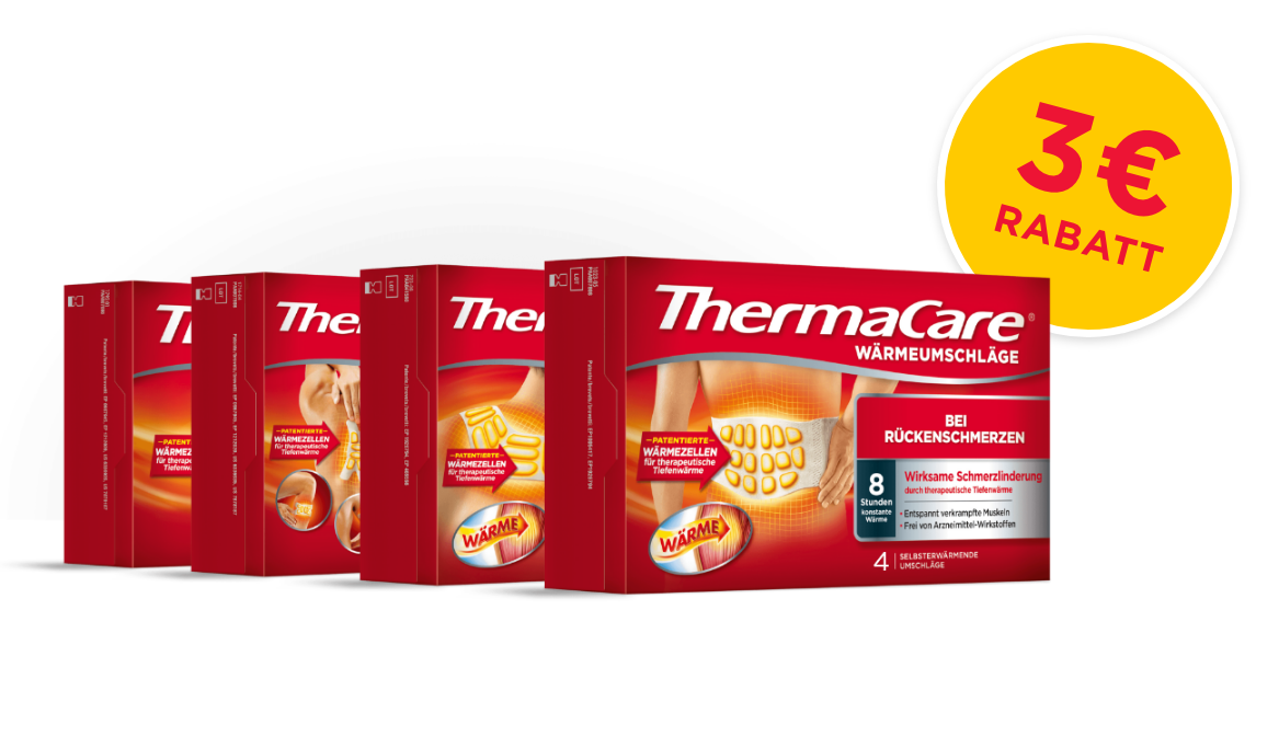 Wärmepflaster und Wärmeumschläge | ThermaCare®